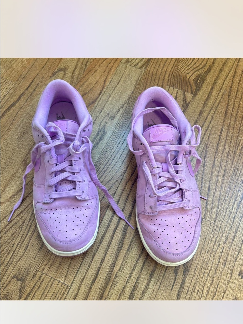 Nike Women's Lavender Low-Top Sneakers